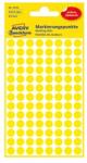 AVERY Etikett AVERY 3013 jelölőpont 8mm sárga 416 darabos (3013) - fotoland