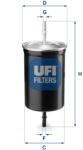 UFI filtru combustibil UFI 31.747. 00 (31.747.00) - centralcar
