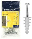  Gipszkarton dűbel csavarmenetű, önfúró - 16 × 36 mm + D-fejű csavar 3, 9 × 32 mm - 12 db/csomag Kód: 64595