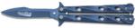 Albainox RainBlue Twister pillangókés, 9 cm (02114)