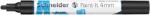 Schneider Dekormarker, akril, 4 mm, SCHNEIDER "Paint-It 320", fekete (TSC320FK) - irodasziget