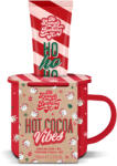 Grace Cole Candy Canes, Cocoa & Vanilla Swirl - set cană și cremă de mâini, 2 buc