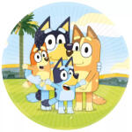 Ludo Studio Bluey Joke papírtányér 8 DARABOS, 23 cm Nr1