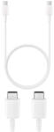 Samsung gyári USB-A/USB_C kábel EP-DG980BWE (doboz nélküli) 3A, 1m, fehér