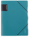 KARTON P+P Műanyag gumis mappa A/4, VERDE, petrol színű (KPP-2-673) - mesescuccok