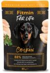 Fitmin For Life Csirkés tasak felnőtt kutyáknak gyógynövényekkel 85 g