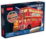 CubicFun London Bus LED Light 3D Puzzle L538h
