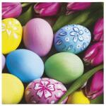 PAW Húsvéti papírszalvéta 33x33 cm 3 rétegű 20 lap/csomag Tavaszi tojások