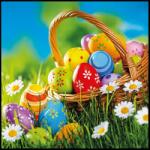 PAW Húsvéti papírszalvéta 33x33 cm 3 rétegű 20 lap/csomag Húsvéti piknik