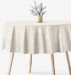 Goldea kör alakú terítő natura - szarvasok természetes talajon Ø 180 cm