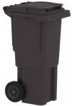 KZIWEB Háztartási kuka 60L ANTRACITSZÜRKE, kerekes - [TM] : Kuka kialakítása: - Kerekes, Szín: - Szürke, Űrtartalom: - 60 Literes