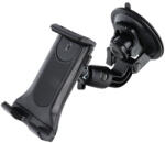  Univerzális autós telefon / tablet tartó, 7-10", szélvédőre / műszerfalra helyezhető, 360° fordítható, fekete