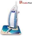 CubicFun 3D пъзел с 44 части CubicFun - Burj Al Arab