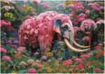 Educa - Puzzle Elefant floral - 1 000 piese Puzzle