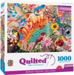 Masterpieces - Puzzle Quilted - Zbor de creativitate - 1 000 piese Puzzle