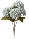 Clayre & Eef Buchet Hortensii artificiale albastre verzi 15x15x42 cm (6PL0306)