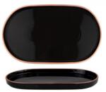 Horecano - Порцеланово плато овално 36x21xh2, 8см HELLA-BLACK-(HC-56435) (0156435)