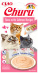 Inaba Foods Churu Recompensa Cremoasa cu Ton si Somon - vetpet-shop
