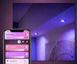 Philips Смарт LED димируема луничка Philips Hue White Ambiance GU10, 350 lm, 4.3W, 2 бр. (BT, Zigbee, HomeKit, Google, Alexa, SmartThings)