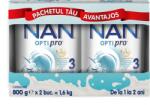 Nestle Produs pe baza de lapte praf fortifiat NAN Optipro 3 de la 1 an, 2 x 800g, Nestle