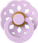 BIBS Suzeta din latex cu tetina rotunda pentru +6 luni Boheme Violet Sky, 1 bucata, Bibs