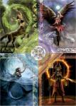 Educa - Puzzle Anne Stokes: Elemental Magic Star Chart - 1 500 piese