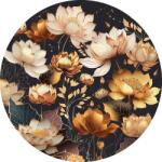 Interdruk - Puzzle Flowers round - 500 piese