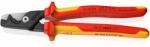 KNIPEX Ножици за рязане на кабел до 70мм2 StepCut, VDE 1000V (K9518225)
