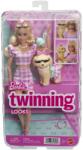 Mattel Barbie Twinning Looks Set Papusa Barbie Blonda si Catel cu Accesorii (MTJFP36) - edanco Papusa Barbie