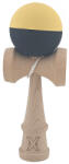 Flippy Kendama X Originala, Profesionala, Flippy, din Lemn, Rubber Grip, 18 cm, Galben Negru (teo-162888)