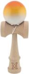 Flippy Kendama X Originala, Profesionala, Flippy, Super Sticky din Lemn, 18 cm, Gradient Portocaliu Galben Alb (teo-162848)