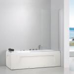 Anahita Paravan de cada pivotant Recall profil crom 80x140 sticla 6mm Anahita (YGPF-101C26CL)