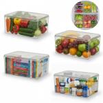 köken Cutie depozitare alimente cu capac Koken, organizator pentru frigider, birou, bucatarie 23.5x13x11 cm, plastic transparent fara BPA - koken - 114,00 RON