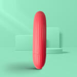 You Love Me Mini vibrátor, You Love Me, Buzz Me, 6-10 cm, piros, 7 funkciós, vízálló, szilikon, 1 x LR1 elemes, kompakt, kezdőknek