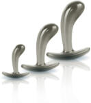 Nmc Análdugó szett, NMC, Axinite 3-in-1 Set I, 3 darabos, 8/9, 7/12 cm hossz, 2, 3/3, 6/4, 3 cm átmérő, füstszínű, vízálló, rugalmas TPE, kezdőknek is