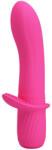 Pretty Love G-pont vibrátor, Pretty Love, Troy, 11-15 cm, rózsaszín, szilikon, csiklókaros, 12 mód, memória funkció, rugalmas, akkumulátoros, bőrbarát