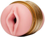 Fleshlight Kétvégű maszturbátor, Fleshlight, Quickshot Stamina Training Unit Lady/Butt, 11 cm, testszínű, vagina és ánusz nyílás, Superskin, vízálló