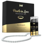 Intt Masszázsszett, Intt, Pearls in Love, 15 ml, szilikonos masszázsgél és gyöngynyaklánc, stimuláló, pároknak, airless flakon, ajándékdoboz