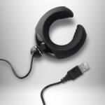 Rocks-Off Péniszvibrátor, Rocks-Off, Echo, 6-10 cm, fekete, szilikon, akkumulátoros, vízálló, 10 rezgési mód, ergonomikus, rugalmas, stimuláló felület