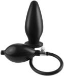 Pipedream - Anal Fantasy Collection Felfújható análdugó, Pipedream, Anal Fantasy, 11-15 cm, 4-4, 4 cm átmérő, fekete, szilikon, latex-ballonos, vízálló, pumpás