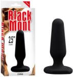 Chisa-novelties Análdugó, Chisa Novelties, S Silicone Plug, 6-10 cm, fekete, szilikon, vízálló, kezdőknek, uniszex, 2, 5-2, 9 cm átmérő