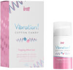 Intt Cosmetics Folyékony vibrátor gél, Intt, Vibration Cotton Candy, 15 ml, színtelen, melegítő és lüktető érzet, vattacukor ízű, orális szexhez, klitoriszra/péniszre