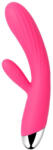 SVAKOM G-pont vibrátor, Svakom, Angel, 19, 2 cm, piros, kétmotoros, csiklókaros, ívelt, melegítős 38°C, 7 rezgésmód, 5 fokozat, akkumulátoros, vízálló