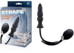 NMC Felfújható análdugó, Nmc, Strafe Inflatable Plug With Pump IV, 16-20 cm, 8-10 cm átmérő, fekete, szilikon, pumpával és leeresztőszeleppel, vízálló