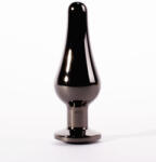 X-Men Fém análdugó, X-Men, Secret Shine, 11-15 cm, 3, 5-3, 9 cm átmérő, fekete, fényes, ékköves talp, vízálló, uniszex, kúp alakú