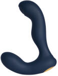 SVAKOM Prosztata vibrátor, Svakom, Iker Neo, 10 cm behelyezhető hossz, kék, app-vezérelt, pulzáló, kétmotoros, akkumulátoros, vízálló, szilikon