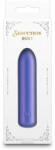 NS Novelties Mini vibrátor, NS Toys, Seduction Roxy, 6-10 cm, kék, metálfényű, szilikon, akkumulátoros, vízálló, 7 mód, 3 sebesség, elegáns, kompakt, kezdőknek