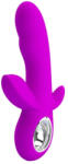 Pretty Love G-pont vibrátor, Pretty Love, Humphray, 16-20 cm, lila, szilikon, akkumulátoros, hajlítható, háromágú, memóriafunkciós, perineum stimuláció
