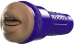 Fleshlight Műszáj maszturbátor, Fleshlight, Boost Blow, 24, 8 cm, barna, realisztikus Superskin, állítható szívóhatású kupak, Turbo Tech gyűrűk, vízálló