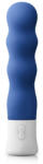 NS Novelties G-pont vibrátor, NS Toys, INYA Shake, 16-20 cm, kék, akkumulátoros, bőrbarát szilikon, buborékos felület, 8 rezgésmód és 8 sebesség, a két funkció külön szabályozható